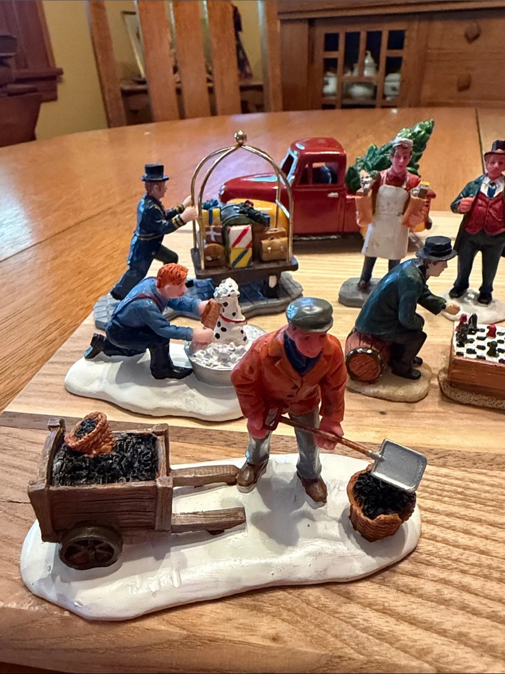 Christmas Village Characters Set 14 pcs